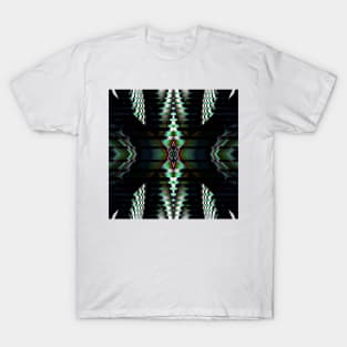 Metallic Shapes and Patterns T-Shirt